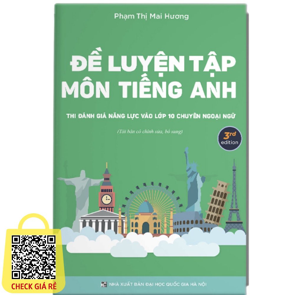 Sách Đề Luyện Tập Môn Tiếng Anh Thi Đánh Giá Năng Lực Vào 10 chuyên Ngoại Ngữ