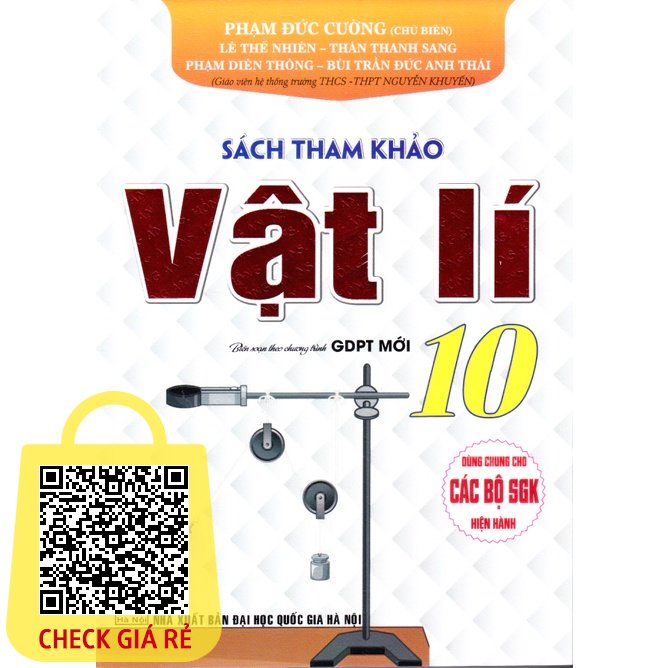 Sách Sách tham khảo Vật lý 10 biên soạn theo chương trình giáo dục phổ thông mới (Dùng chung cho các bộ SGK)