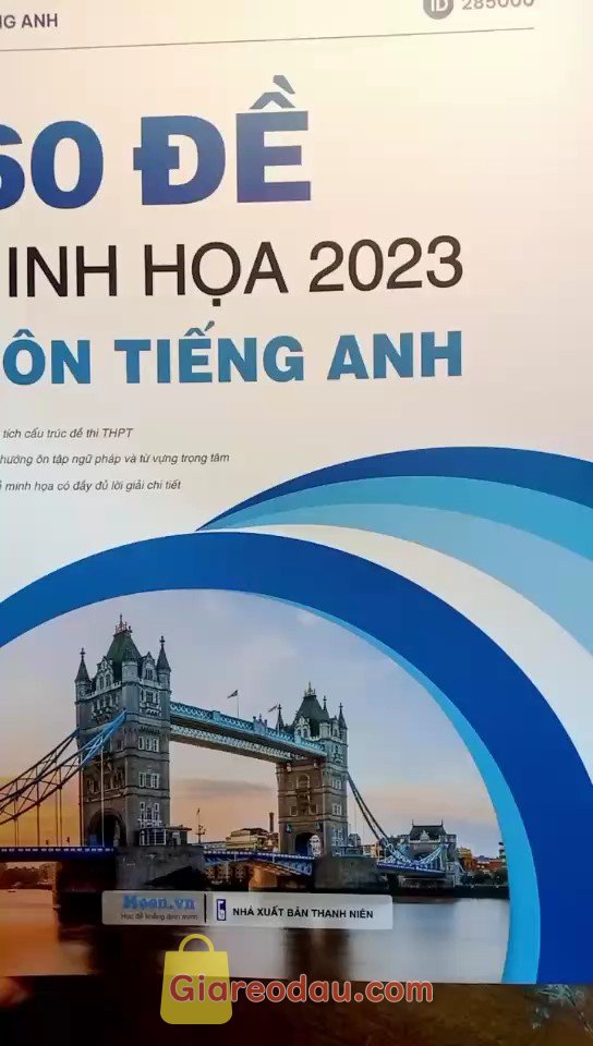 Giảm giá [Mã giảm 21%] Bộ đề minh họa 2024 môn Tiếng Anh cô Trang Anh - Sách ID luyện đề thi trắc nghiệm thpt quốc gia moonbook. Sách rất đẹp và được bọc kĩ càng. Sách rất phù hợp cho các. 