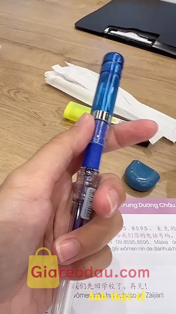 Giảm giá [Mã giảm 50%] Bút bi gel MG viết chữ hán ngòi 0.7mm. Giao hàng đầy đủ. Nhanh chóng. Bút đẹp, mực ra đều, dậm. Nét. 