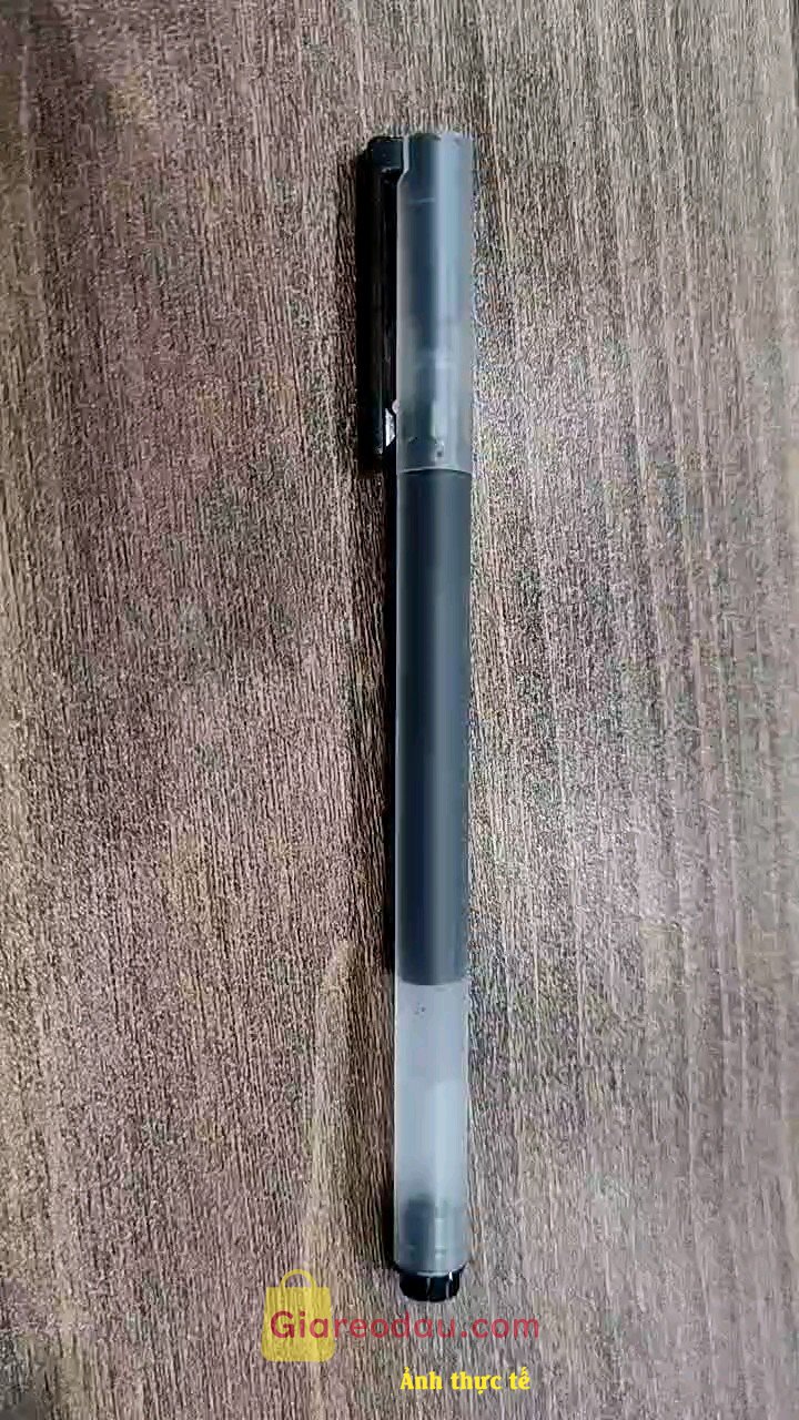 Giảm giá [Mã giảm 1%] Bút bi nước Xiaomi ngòi 0.5mm màu đen - bền màu - mực nét bút gel học sinh. Hàng ngon, giá ổn. Cắt khá sắc, công lực cũng ổn but ko quá mạnh... 