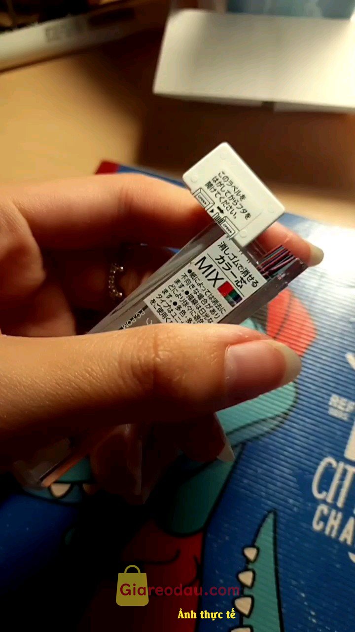 Giảm giá [Mã giảm 37%] Bút chì bấm MMULCK ngòi 0.5mm nhiều màu sắc tiện dụng cho văn phòng. Ngòi đẹp, chất lượng lắm mà còn rẻ hơn chỗ khác nữa, đúng. 