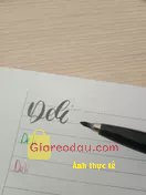 Giảm giá [Mã giảm 45%] Bút viết thư pháp chữ Hán Calligraphy Deli bút lông brush pen bốn kích cỡ ngòi - có thể đổ thêm mực chuyên luyện viết. ngòi xịn xò không chê được á. Viết mượt lắm (chữ tui xấu á,. 