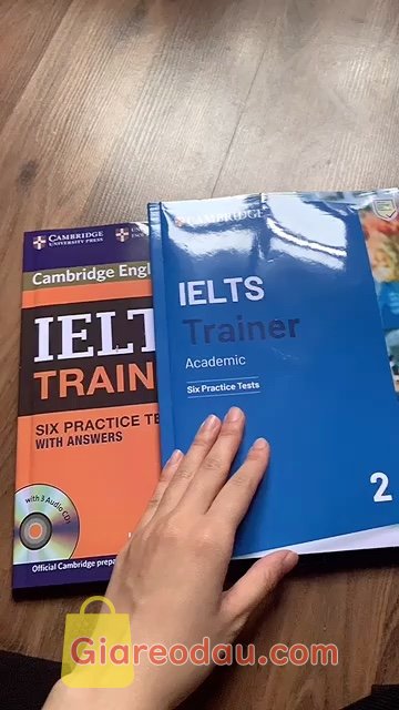 Giảm giá [Mã giảm 24%] CAM TRAINER IELTS & AUDIO. đúng với mô tả, chất lượng tốt, nội dung oke, Ielts trainer 1 và. 