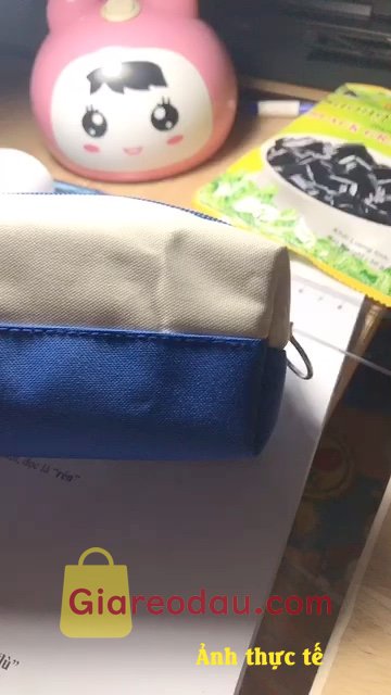 Giảm giá [Mã giảm 44%] Hộp Bút Túi Đựng Bút Học Sinh Vải Canvas Họa Tiết Dễ Thương Deli Bóp Viết Sức Chứa Lớn Chống Nước - Đa Năng Nhiều Màu. Túi đựng bút rộng rãi, đẹp, đựng đủ thứ, giá rẻ, đóng gói. 