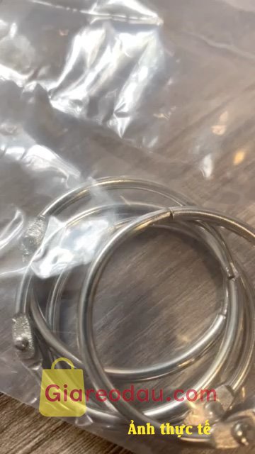 Giảm giá [Mã giảm 50%] Khoen Tròn Inox Flashcard Đóng Gáy Sách - Album - Lịch Tết Khoen Móc Vòng Còng Đóng Sổ - Sổ Tay. Sốp giao hàng siêu nhanh. Đóng hói cẩn thận. Rep tin nhanh. Sản phẩm. 