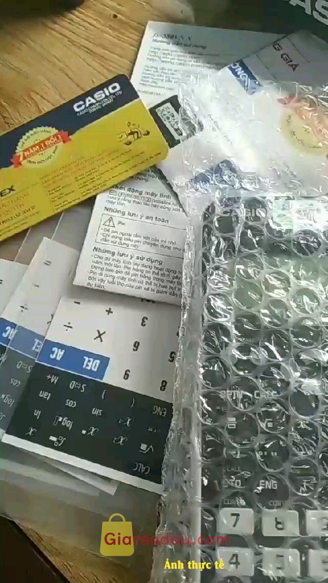 Giảm giá [LIKENEW 99%] Máy Tính Casio FX 580 VNX Hàng Chính Hãng Bảo Hành TẠI CÔNG TY BITEX | MÁY TÍNH CASIO 580VNX CHÍNH HÃNG. Máy tính ok có phiếu bảo hành đầy đủ giao hàng nhanh đóng gói kĩ. 