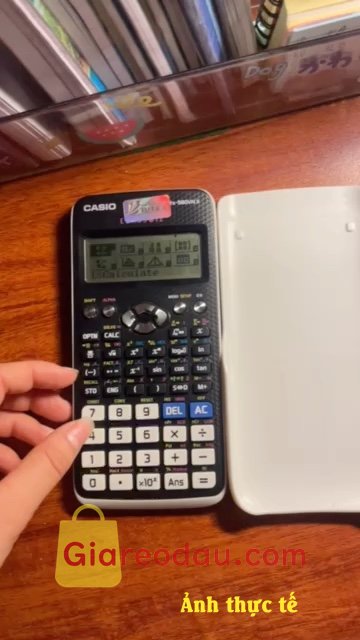 Giảm giá MÁY TÍNH CASIO 580VNX CŨ CHÍNH HÃNG. Sp rattot nha mình tưởng hàng fake nma về check thì là hàng chính hãng. 