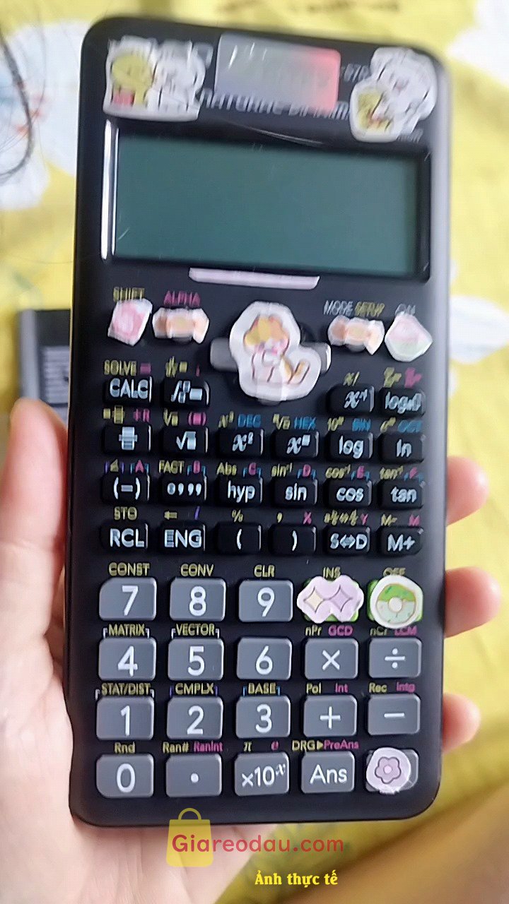 Giảm giá [Mã giảm 11%] Máy tính Casio FX-570VN Plus New (2nd Edition) dành cho học sinh cấp 2 và cấp 3 chuyên dụng phòng thi và thi đại học. Shop đóng gói cẩn thận, giao hàng nhanh. Có mã giảm giá nên mua sp. 