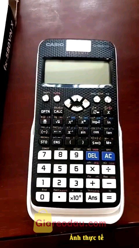 Giảm giá [Mã giảm 3%] Máy Tính Casio FX-580VN X Dành Cho Học Sinh Cấp 2 Cấp 3 .Máy Tính Casio FX 580VN.. Shop giao hàng nhanh đóng gói đẹp . Sản phẩm dùng tốt . Tặng shop. 