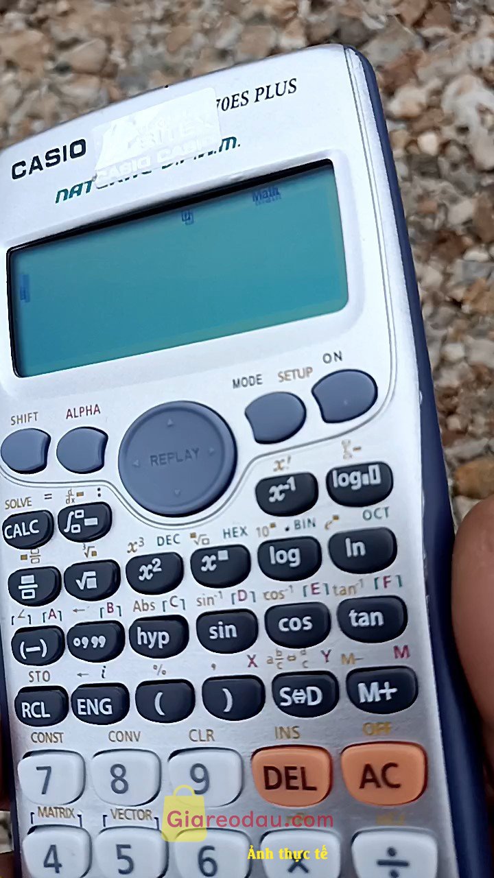 Giảm giá [Mã giảm 1%] Máy Tính Học Sinh Casio FX-570ES PLUS -570es plus- bảo hành 1 năm - Lỗi đổi mới - Rẻ Vô Địch. Với giá tiền như này là quá ổn áp giao hàng nhanh  đóng gói cẩn. 