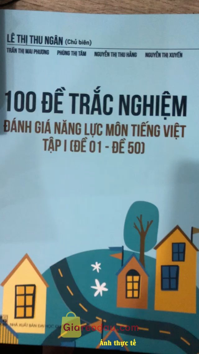 Giảm giá Sách 100 Đề trắc nghiệm đánh giá năng lực Môn Tiếng Việt Tập I (Đề 01 Đề 50 ) ôn vào 6. Shop nhiệt tình, giao hàng siêu nhanh. Sách đẹp, shop giao đúng và đủ. 