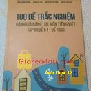 Giảm giá Sách 100 Đề trắc nghiệm đánh giá năng lực Môn Tiếng Việt Tập II (Đề 51 Đề 100 ) ôn vào 6. Giao hàng nhanh. Đã nhận dc hàng. Sách đẹp, bìa cứng cáp, chữ dễ. 