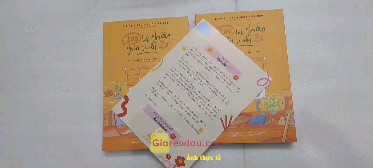 Giảm giá [Mã giảm 25%] Sách 100 Lời Nhắn Gửi Tuổi 20. Sách nhỏ gọn, dạng cầm tay, bỏ túi mang đi muôn nơi. Trong những. 