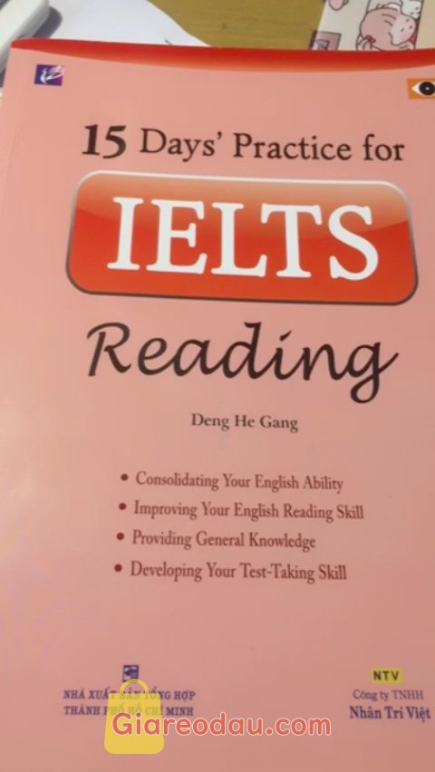 Giảm giá [Mã giảm 24%] Sách 15 Days' Practice For IELTS Reading (2019). Cubgx tạm ổn, mình thấy sách được nhiều page học ielts recommend,. 