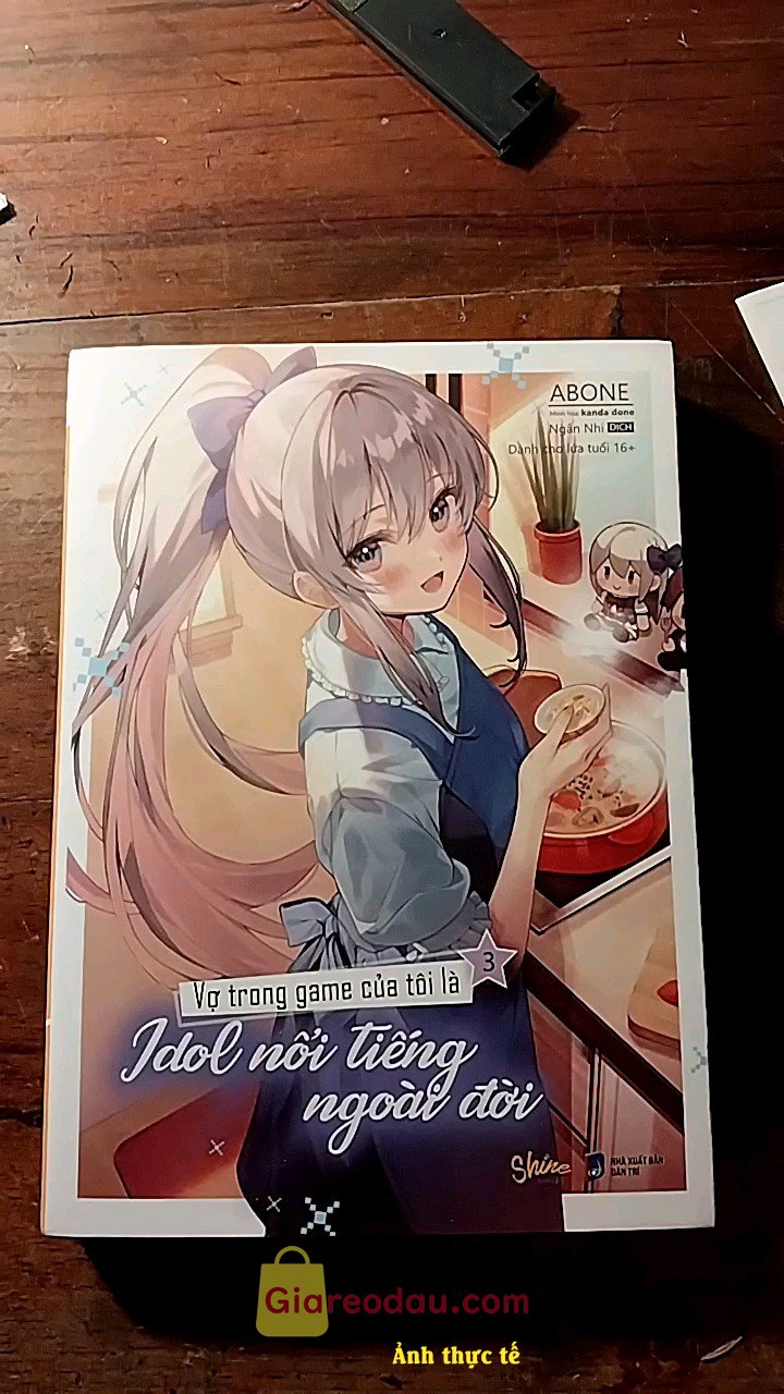 Giảm giá [Mã giảm 15%] Sách Az Vợ Trong Game Của Tôi Là Idol Nổi Tiếng Ngoài Đời (Tập 3). Giao hàng nhanh, đóng gói cẩn thận, cho shop 5 sao. Mua tới quyển thứ. 