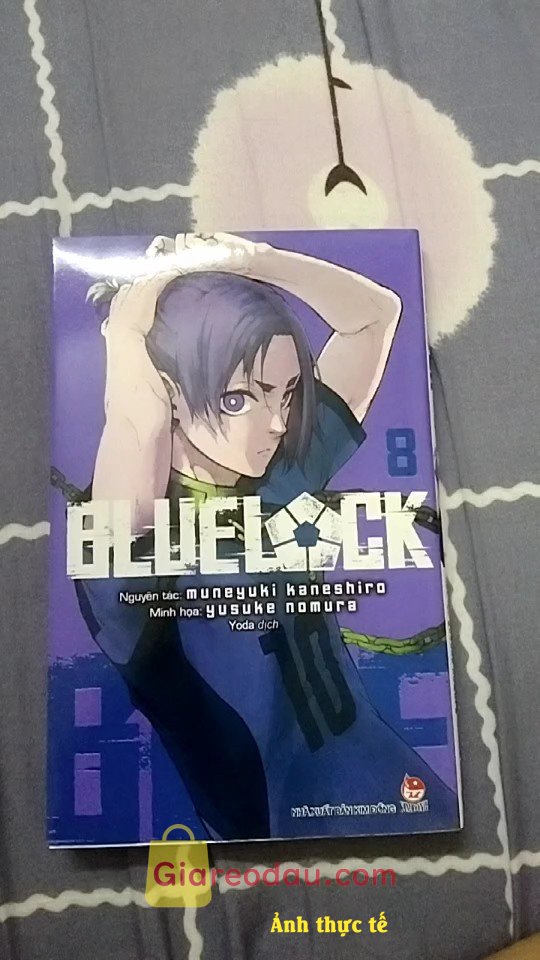 Giảm giá [Mã giảm 3%] Sách BlueLock - Tập 8. Truyện hay , bìa mềm siêu đẹp . Còn được tặng kèm card đẹp nốt,. 