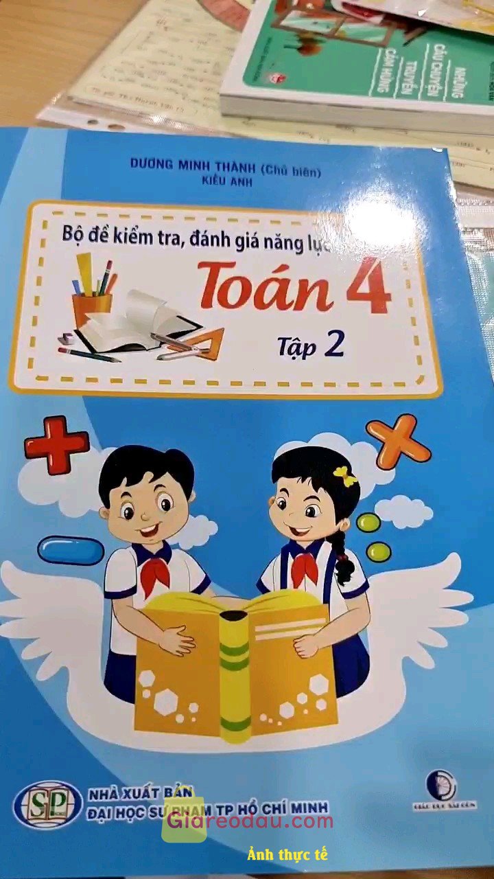 Giảm giá [Mã giảm 12%] Sách Bộ Đề Kiểm Tra, Đánh Giá Năng Lực Toán 4 Tập 2. Hàng đúng mô tả màu sắc sản phẩm, chất lượng phù hợp giá cả,. 