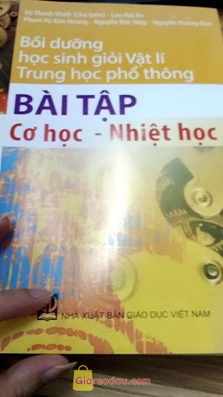 Giảm giá Sách Bồi Dưỡng Học Sinh Giỏi Vật Lí Thpt Bài Tập Cơ Học Nhiệt Học. Đã nhận được sách, đủ số lượng. Chưa kiểm tra chất lượng,. 