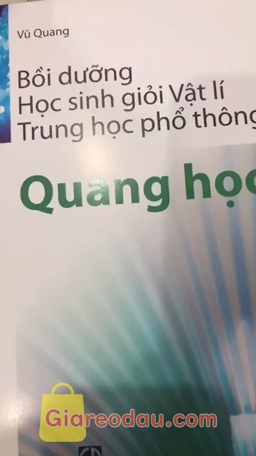 Giảm giá Sách Bồi Dưỡng Học Sinh Giỏi Vật Lí Thpt Cơ Học 2. sách rất hay, đẹp, mới, giao hàng siêu nhanh, đóng gói cẩn thận.. 