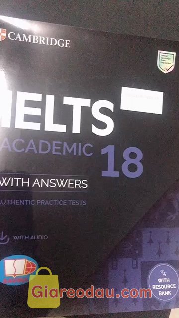 Giảm giá [Mã giảm 5%] Sách Cambridge IELTS 18 Academic - Tuyển tập đề thi Cambridge IELTS 2023. Sách bản gốc, sài mượt. Không lỗi in ấn, in rõ. Giấy xịn. Tuy. 