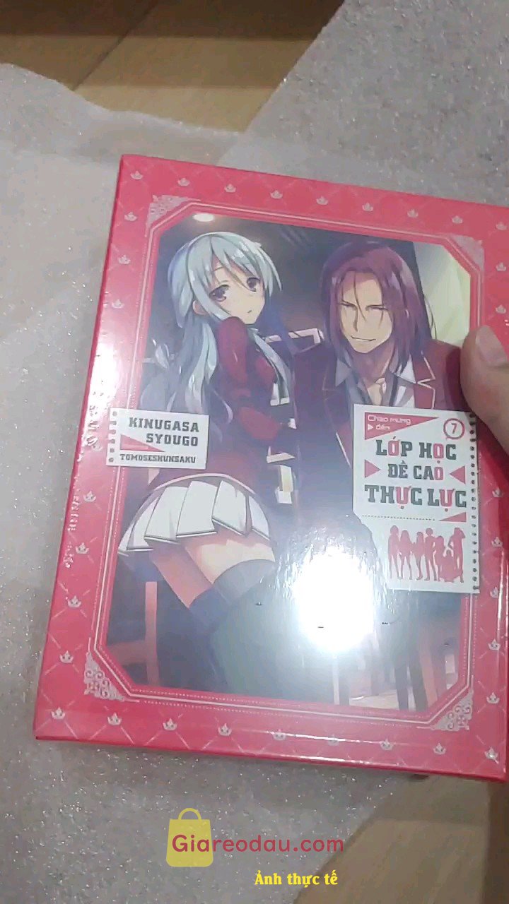 Giảm giá [Mã giảm 7%] Sách Chào Mừng Đến Lớp Học Đề Cao Thực Lực - Tập 7 - Bản Giới Hạn - Tặng Kèm Quà. Giao hàng nhanh, đóng gói sản phẩm tốt. Sản phẩm đẹp, không bị. 