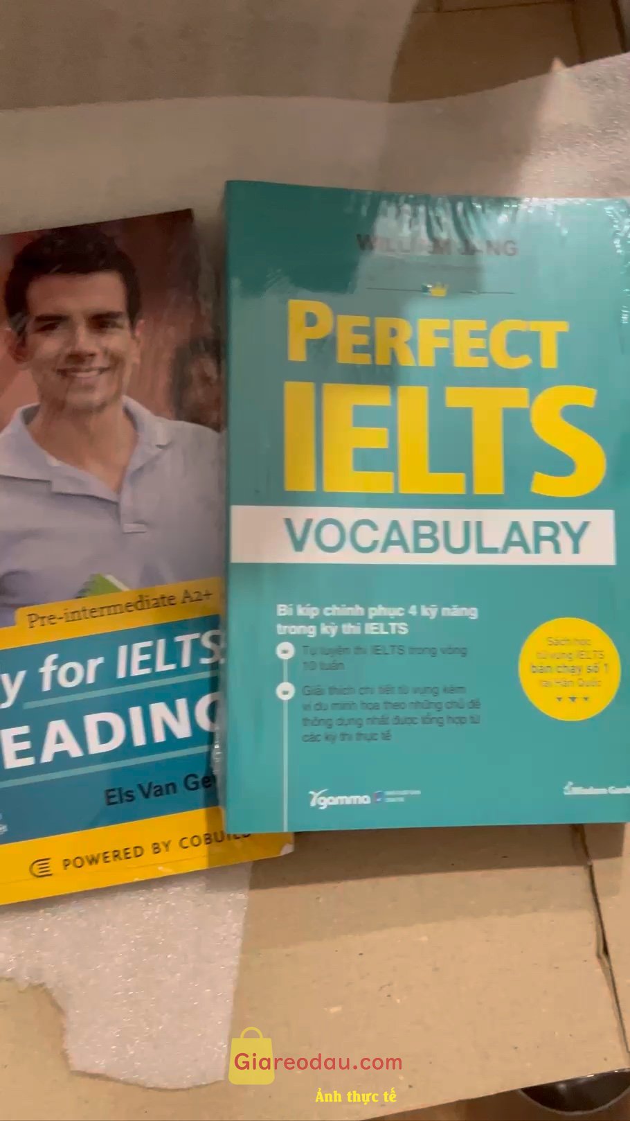 Giảm giá [Mã giảm 24%] Sách Collins Get Ready For Ielts Reading (Pre-Intermediate A2+). Sách đẹp, được bọc kĩ càng, đóng gói cẩn thận…và giao siêu. 