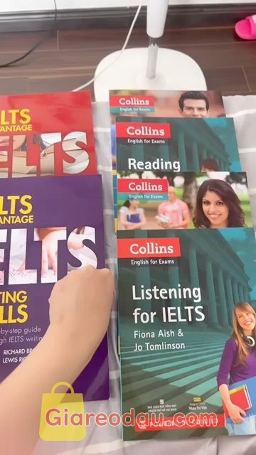 Giảm giá [Mã giảm 15%] Sách Collins Get Ready for IELTS - Reading (Tái bản). 10 điểm luôn quý dzị ơi 🌟🌟🌟 Đóng gói kĩ lắm luôn, tới hai. 