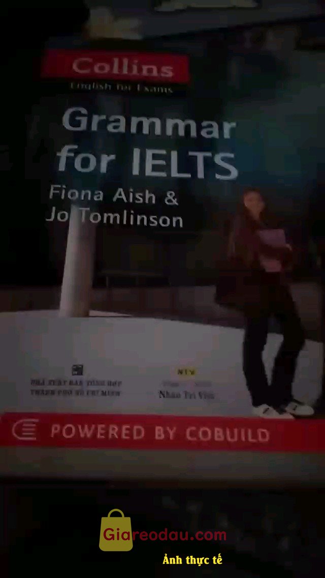 Giảm giá [Mã giảm 20%] Sách Collins Grammar for IELTS (GIÁ BÌA 144.000VNĐ). Sản phẩm rất xinh đẹp tuyệt vời, tôi không thể trông đợi gì. 