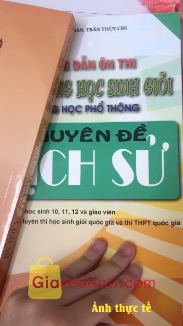 Giảm giá [Mã giảm 20%] Sách Combo Hướng dẫn ôn thi bồi dưỡng học sinh giỏi THPT chuyên đề Lịch Sử Giải quyết những vấn đề khó môn Lịch Sử. Ulatr sach rất oki nhee! Đóng gói hàng cẩn thận. Giao hàng nhanh. Nói. 