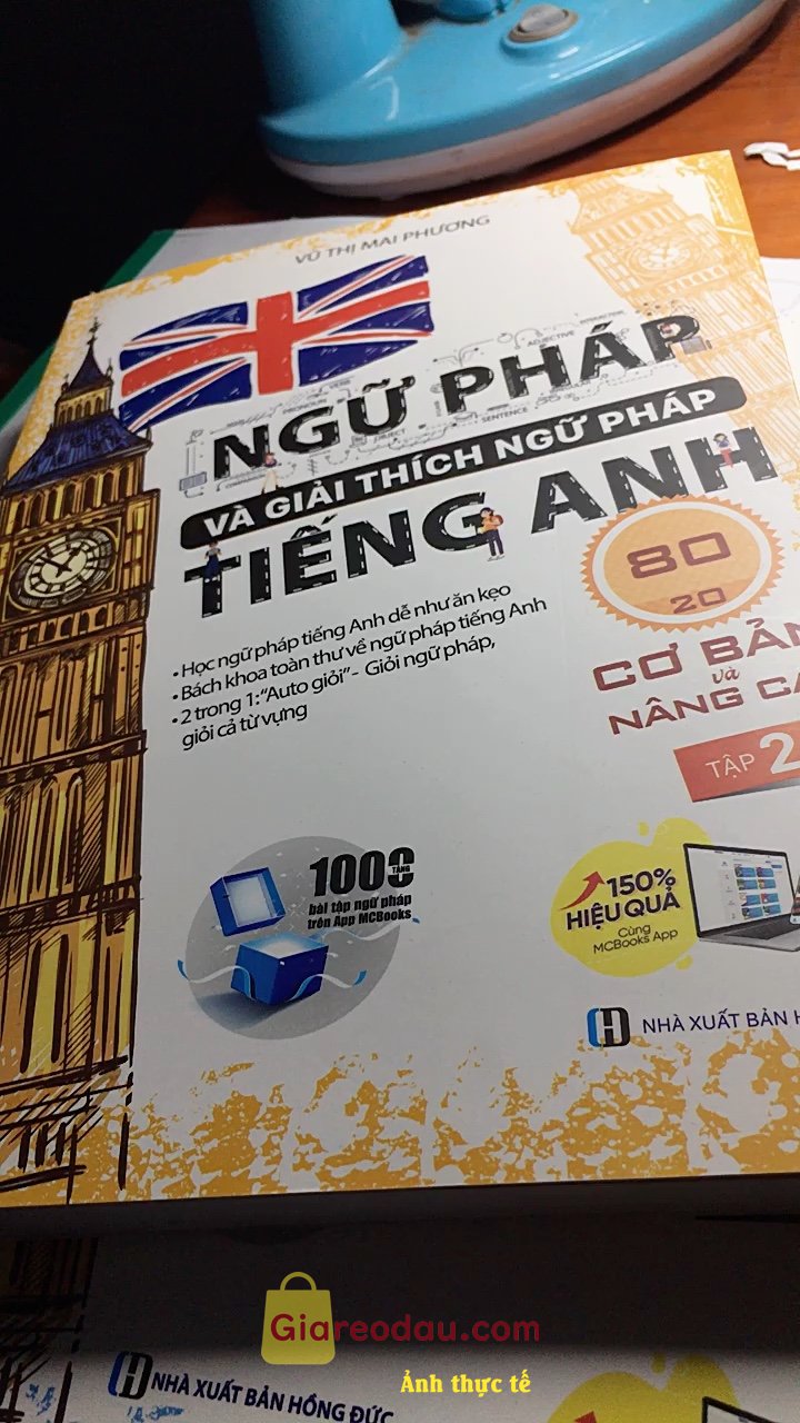 Giảm giá [Mã giảm 28%] Sách Combo Ngữ Pháp Và Giải Thích Ngữ Pháp Tiếng Anh Cơ Bản Và Nâng Cao 80/20 (Tập 1 + Tập 2). sách nhiều màu sắc trang trí dễ nhìn đọc kh bị chán đâu nè. Sách. 