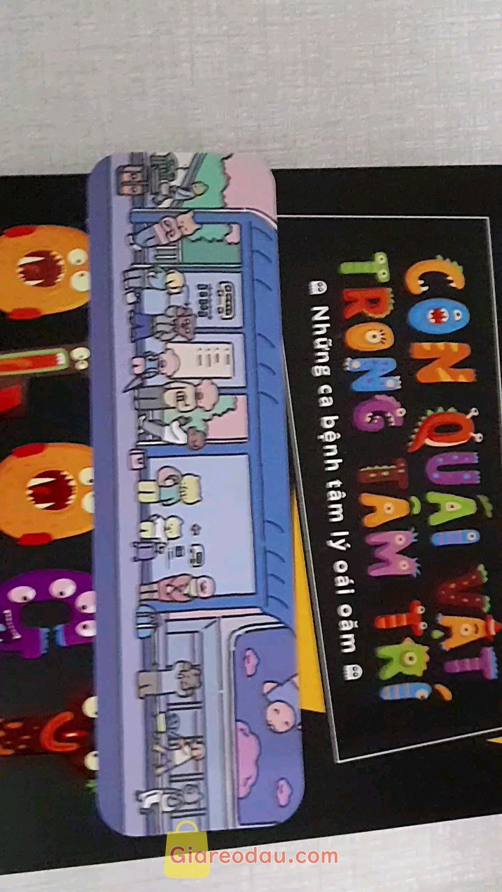 Giảm giá [Mã giảm 25%] Sách Con quái vật trong tâm trí: Những ca bệnh tâm lý oái oăm (Hardcore Psychology) (Diêu Nghiêu). Sách được đóng gói rất cẩn thận. Quyển này dành cho những ai. 