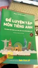 Giảm giá [Mã giảm 25%] Sách Đề luyện tập môn Tiếng Anh thi đánh giá năng lực vào lớp 10 Chuyên Ngoại Ngữ. Sách là tái bản mới lần thứ 3 nên được thiết kế nhỉ gọn hơn,. 