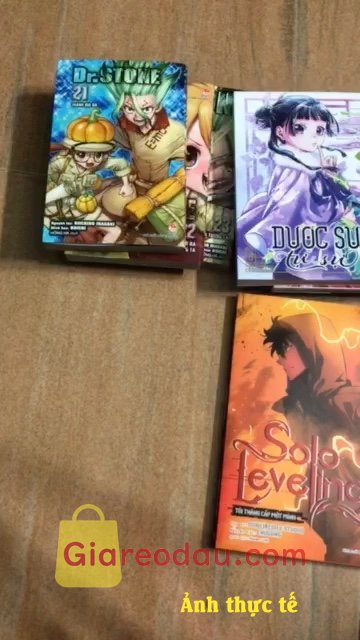Giảm giá [Mã giảm 3%] Sách Dr.STONE - Tập 21: Thánh Địa Đá. Shop đóng gói cẩn thận, chắc chắn. Vì hết tập 4 DSTS nên shop có. 