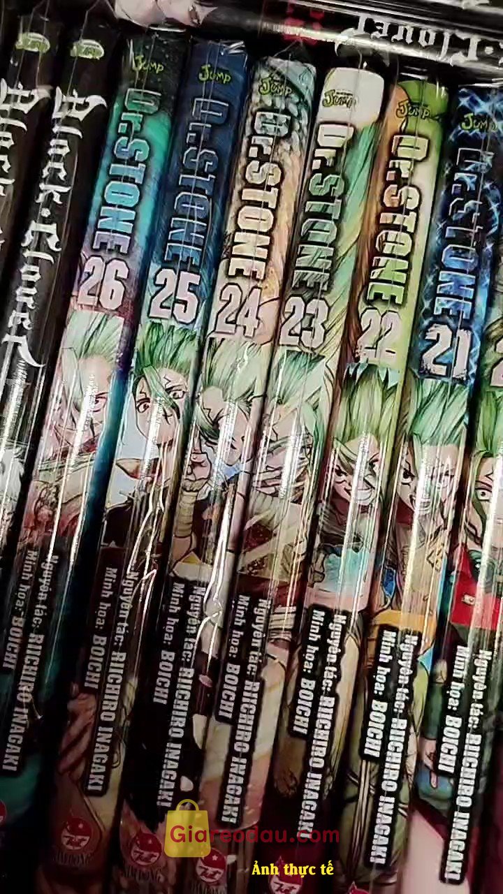 Giảm giá [Mã giảm 3%] Sách Dr.STONE - Tập 26: Tương Lai Đầy Hứng Khởi. Nửa đầu bộ này thấy khá hay nhưng gần end thì có vẻ không còn. 