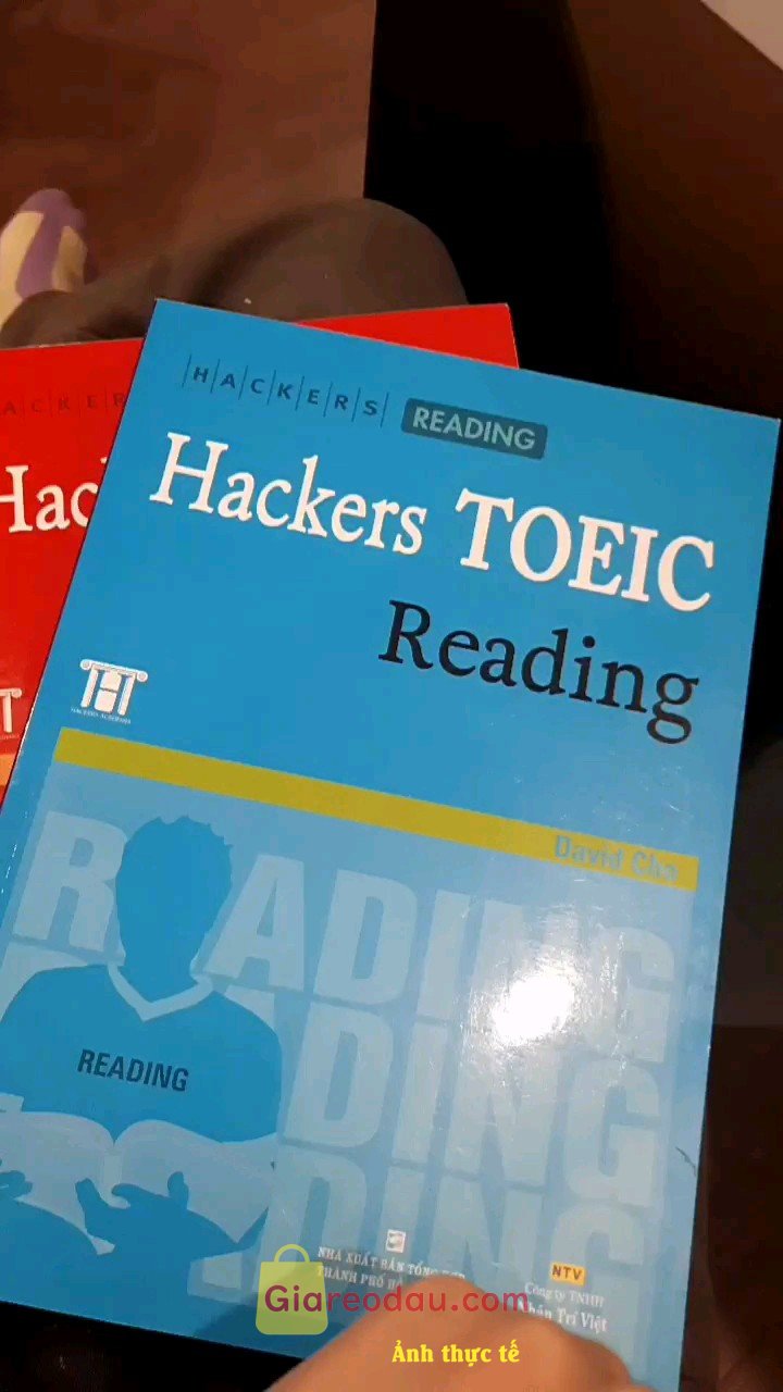 Giảm giá [Mã giảm 20%] Sách Hackers TOEIC Reading NTV. Ship nhanh và đóng gói cẩn thận chắc chắn. Sách mới và có kèm quà. 