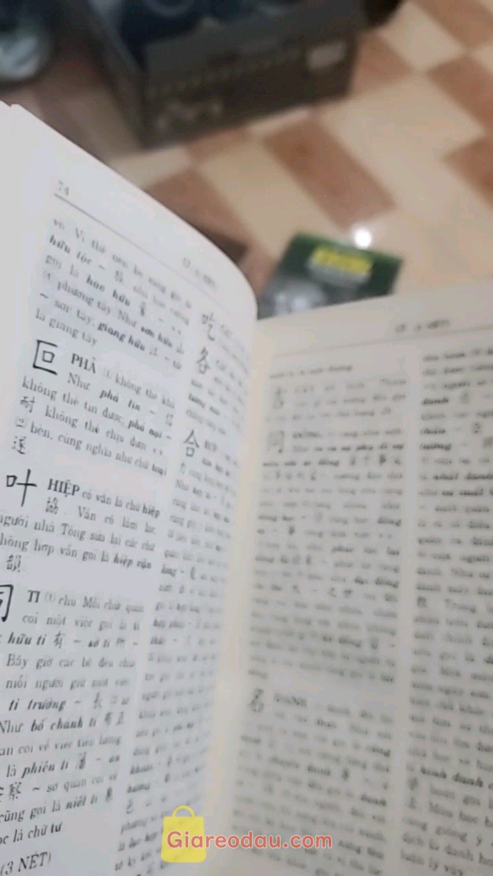 Giảm giá [Mã giảm 27%] Sách - Hán việt tự điển-Thiều Chửu (bìa cứng) Tặng Kèm Bookmark. . Sách hữu ích, đóng gói kĩ, sách mới, giá mềm, shipper thân thiện.. 