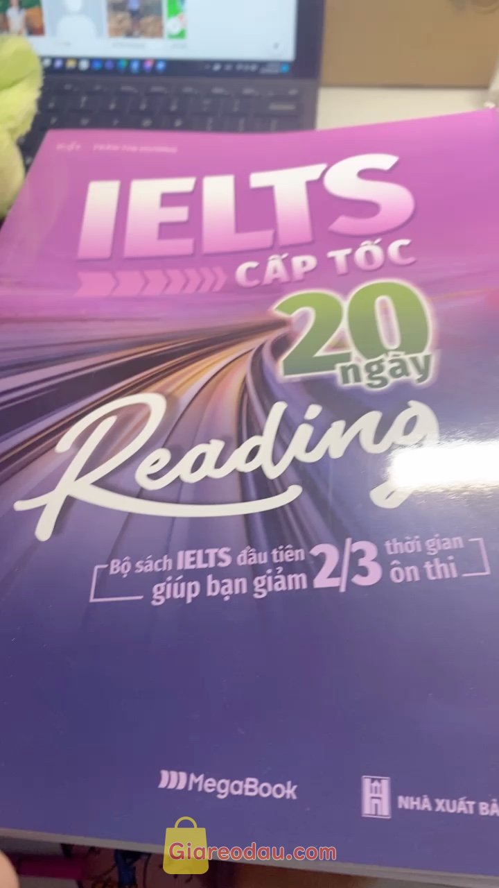 Giảm giá [Mã giảm 25%] Sách IELTS Cấp Tốc - 20 Ngày Listening (Bộ sách đầu tiên giúp giảm 2/3 thời gian ôn thi). . 