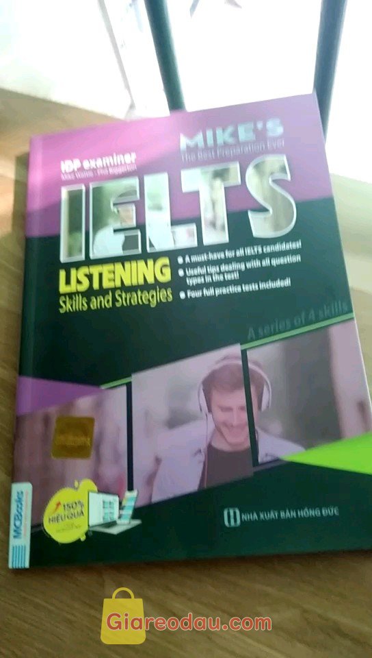 Giảm giá [Mã giảm 28%] Sách IELTS Listening : Skills and Strategies Mcbooks. Giao hàng nhanh, sách hay và có ích cho bạn nào đang luyện thi ielts.. 