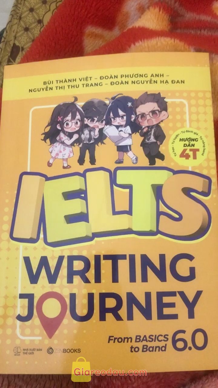 Giảm giá [Mã giảm 20%] Sách IELTS Writing Journey From Basics To Band 6.0 - Saigon Books. Giao hàng nhanh, đóng gói cẩn thận, sách in rõ ràng, dễ hiểu ạ!.. 
