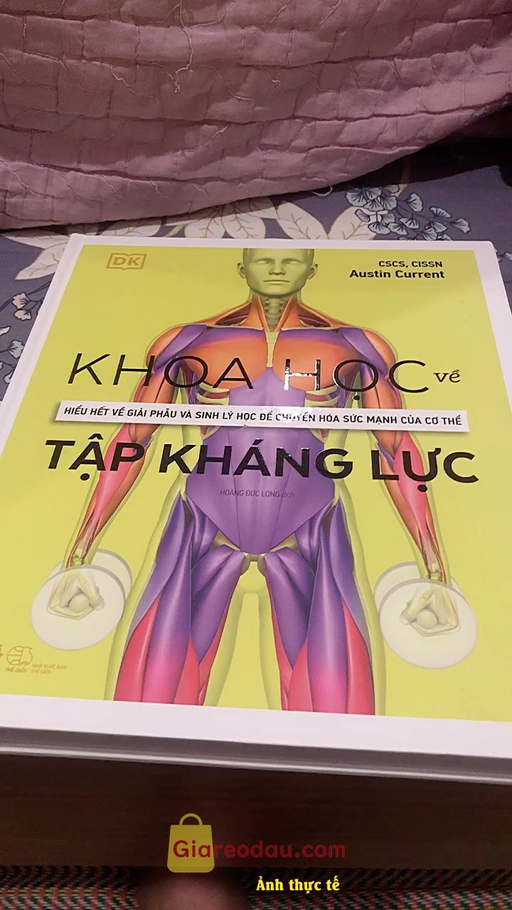 Giảm giá [Mã giảm 20%] Sách Khoa học về tập kháng lực (Bìa cứng) (Nhã Nam). Sách nhà DK lúc nào cũng chất lượng. Nội dung truyền tải bằng hình. 