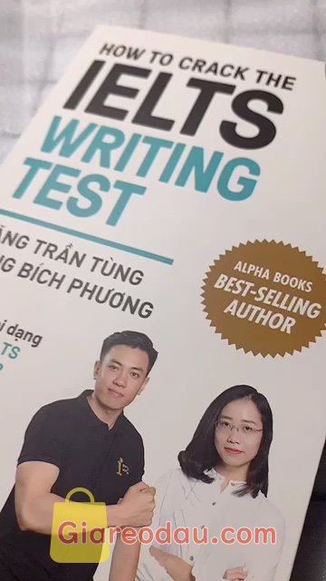 Giảm giá [Mã giảm 20%] Sách: Lẻ/Combo Chinh Phục IELTS Của Đặng Trần Tùng & Trương Hải Hà 9.0: IELTS Writing Navigator + How To Crack The IELTS. Đẹp chất lượng giao siêu nhanh ạ, rất thích quyển sách nàyyyyyyyy,. 