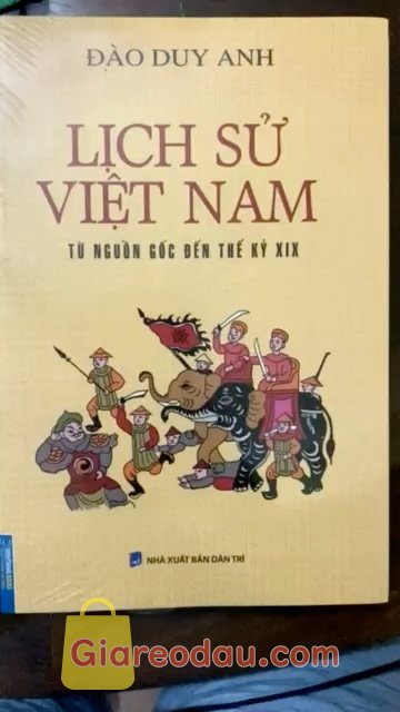 Giảm giá [Mã giảm 2%] Sách - Lịch sử Việt Nam từ nguồn gốc đến thế kỷ XIX (bìa mềm) Tặng Kèm Bookmark. Đóng gói cẩn thận, sách nhận vẫn nguyên trong bao nilong, giá rẻ. 