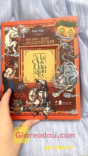 Giảm giá [Mã giảm 30%] Sách Ma Quỷ Dân Gian Ký Duy Văn. Giao hàng nhanh, gói hàng cẩn thận. Chất giấy đẹp, minh hoạ sinh. 