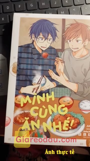 Giảm giá [Mã giảm 10%] Sách Mình cùng ăn nhé!. Shop đóng gói hàng rất cẩn thận. Giao hàng khá nhanh, giao hàng đúng. 