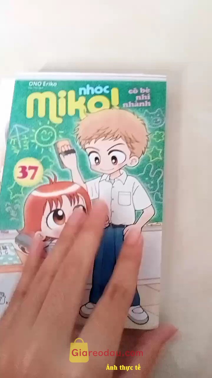 Giảm giá [Mã giảm 3%] Sách Nhóc Miko! Cô Bé Nhí Nhảnh Tập 37 ONO Eriko. Shop giao hàng nhanh đóng gói cẩn thận truyện thì cute hết nấc toàn. 