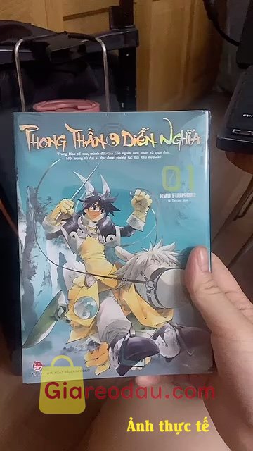 Giảm giá [Mã giảm 3%] Sách Phong Thần Diễn Nghĩa - Tập 1 - Tặng Kèm Card PVC Bát Quái + Poster Gập. Bộ này có quà nên màng bọc bảo vệ đầy đủ. Bọc xốp vận chuyển. 