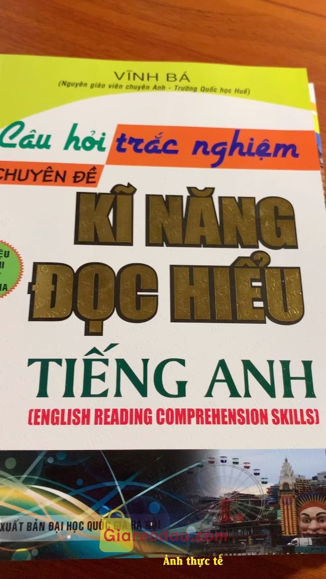 Giảm giá [Mã giảm 20%] Sách Phương Pháp Trắc Nghiệm 54 Bộ Đề Tiếng Anh Luyện Thi THPT Quốc Gia + Tặng Phiếu Trắc Nghiệm 50 Câu (HA). Sách chất lượng giao hàng nhanh mình nhận sách không bị móp méo gì. 