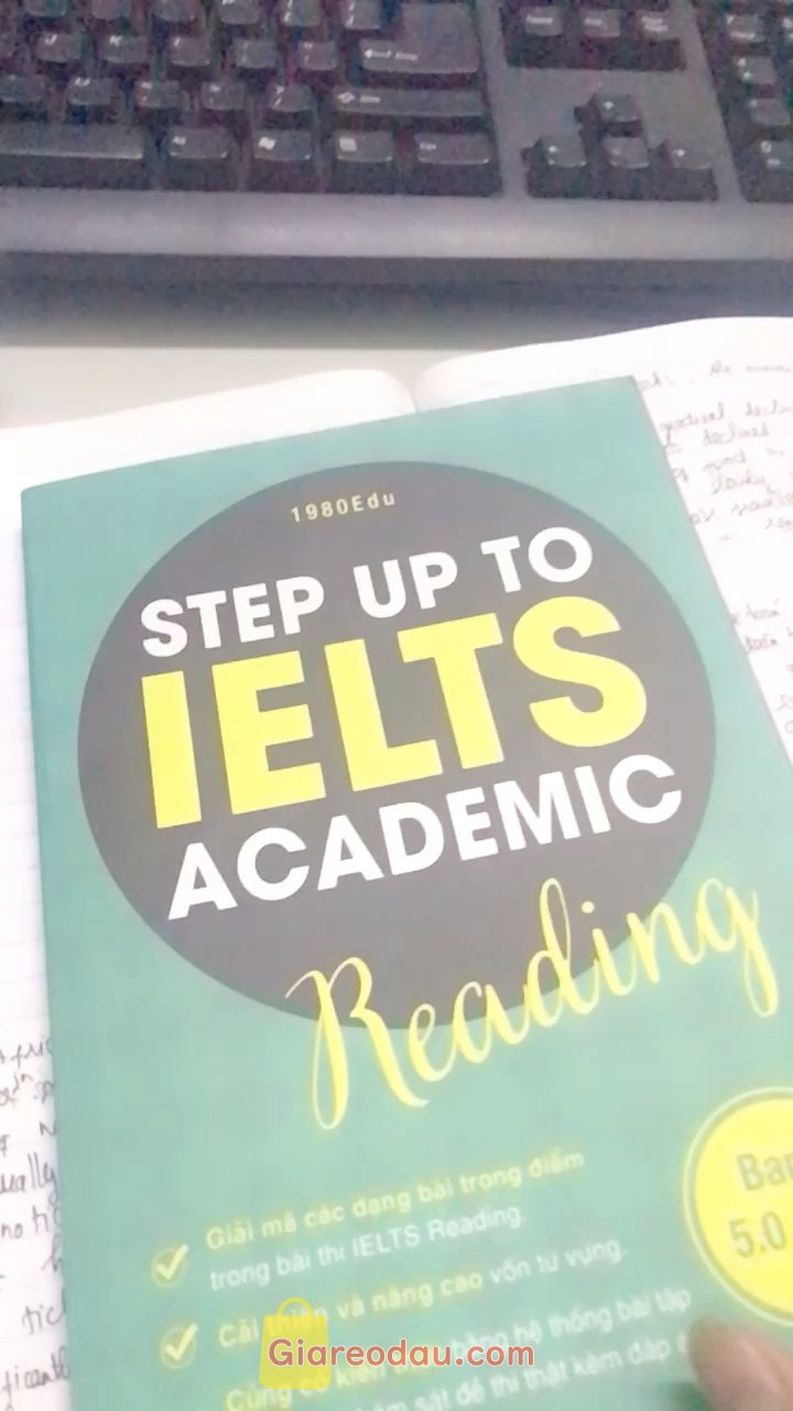 Giảm giá [Mã giảm 27%] Sách Step Up To IELTS Academic READING (1980BOOKS HCM). sách đẹp vẫn còn giữ nguyên vẹn mới tinh, khá là hữu dụng để. 