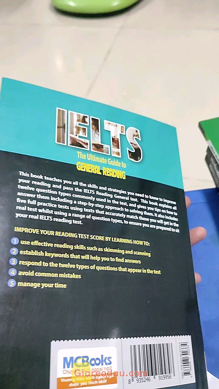 Giảm giá [Mã giảm 28%] Sách The Ultimate Guide To General Reading - Dành Cho Người Luyện Thi IELTS - Học Kèm App Online - MCBooks. Shop giao hàng và gói cẩn thận. Đóng gói và còn tăng mã để nghe. 